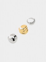 Set De Anillos Bicolor bicolor
