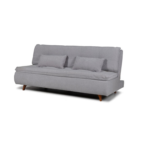 Sofá Cama Maira - Tela Microfibra 10286 (Gris)