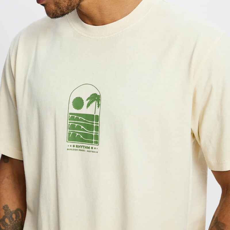 Remera Rhythm Portal Vintage - Blanco Remera Rhythm Portal Vintage - Blanco