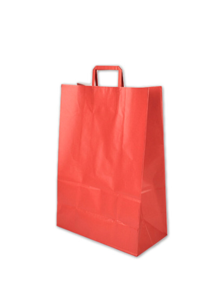 Bolsa lisa acuario 34x17x48 cm - ROJO 
