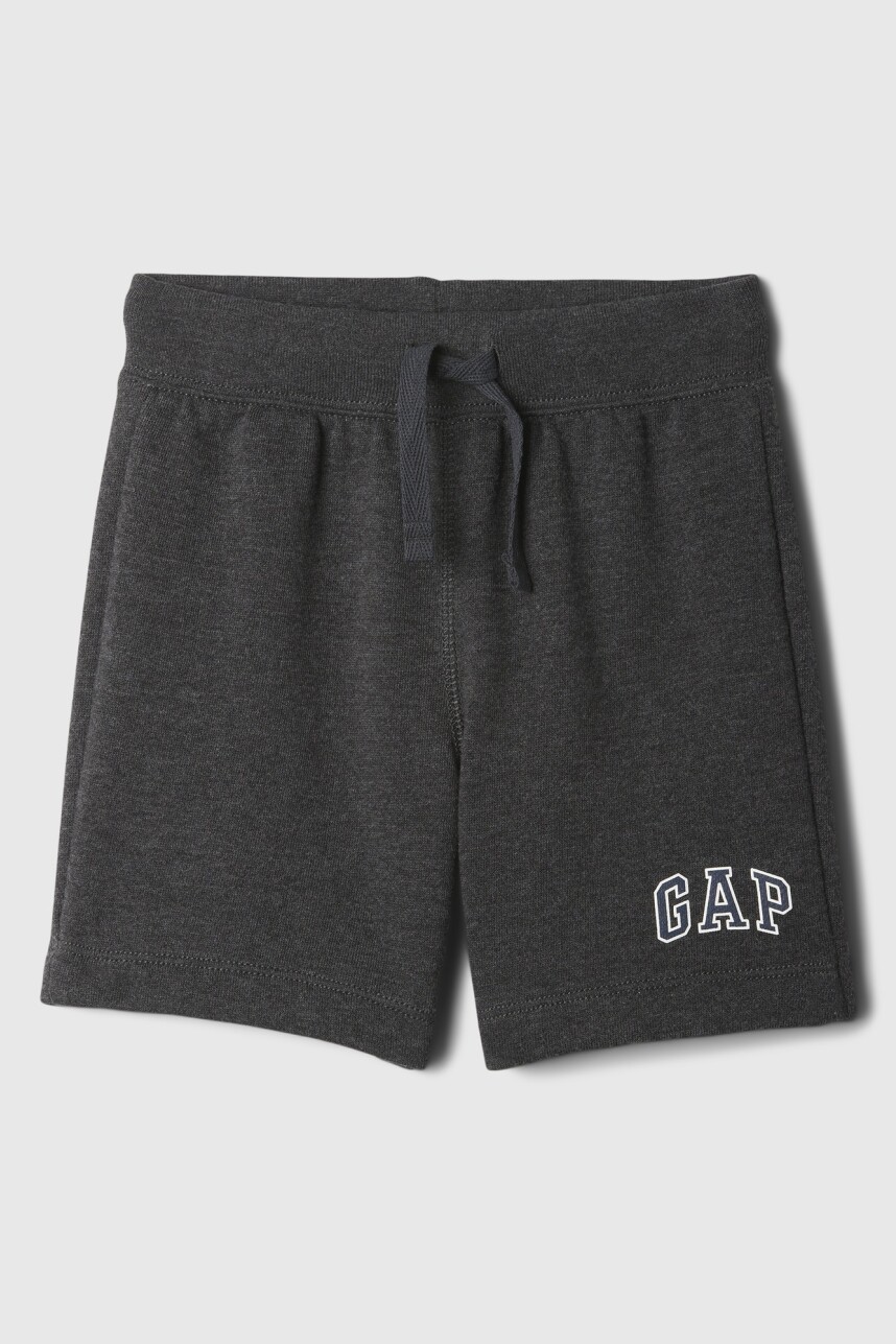 Short Logo Gap Toddler Niño B85 Charcoal Hthr Grey