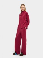 Pantalón Con Cintura Elástica Tacto Suave rojo