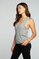 TRIBLEND JERSEY V NECK DEEP AR Gris