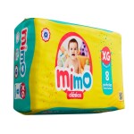 MIMO PAÑAL CLASICO MINI EX G PAQ X 8 UND única