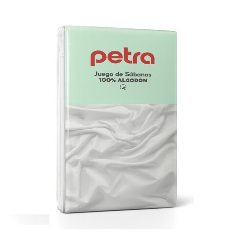Sábanas 2 Plazas Juego 4 Piezas C/ Funda Almohadas Polyester Blanco Liso Sábanas 2 Plazas Juego 4 Piezas C/ Funda Almohadas Polyester Blanco Liso