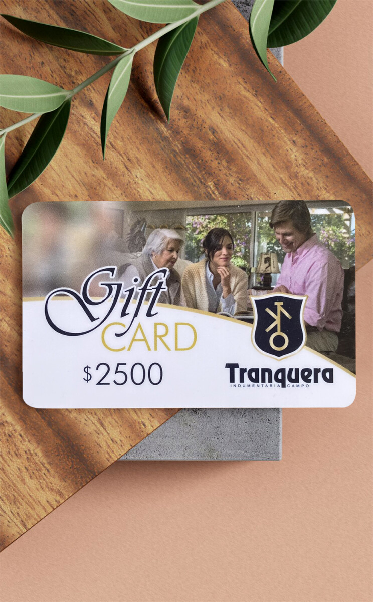 Gift card - $2500 