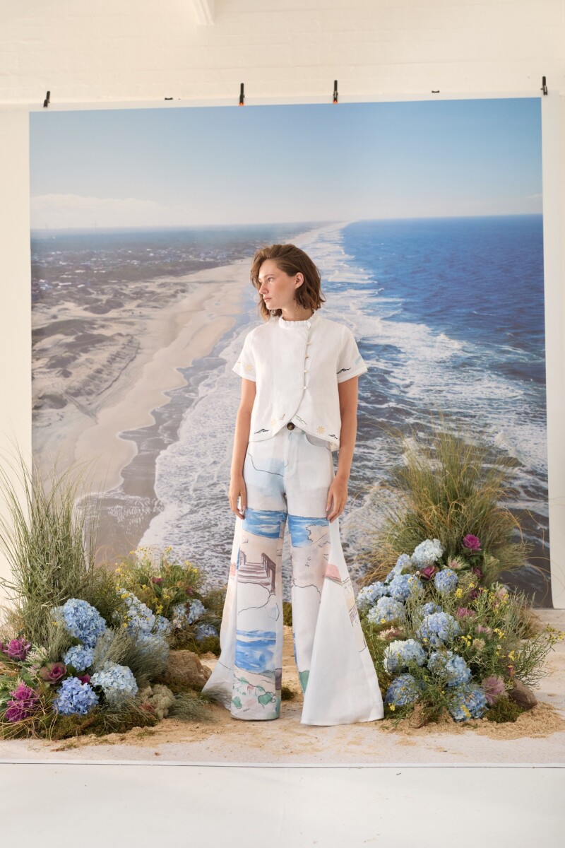 PANTALON OLEAJE PRINT Pre Venta Agua
