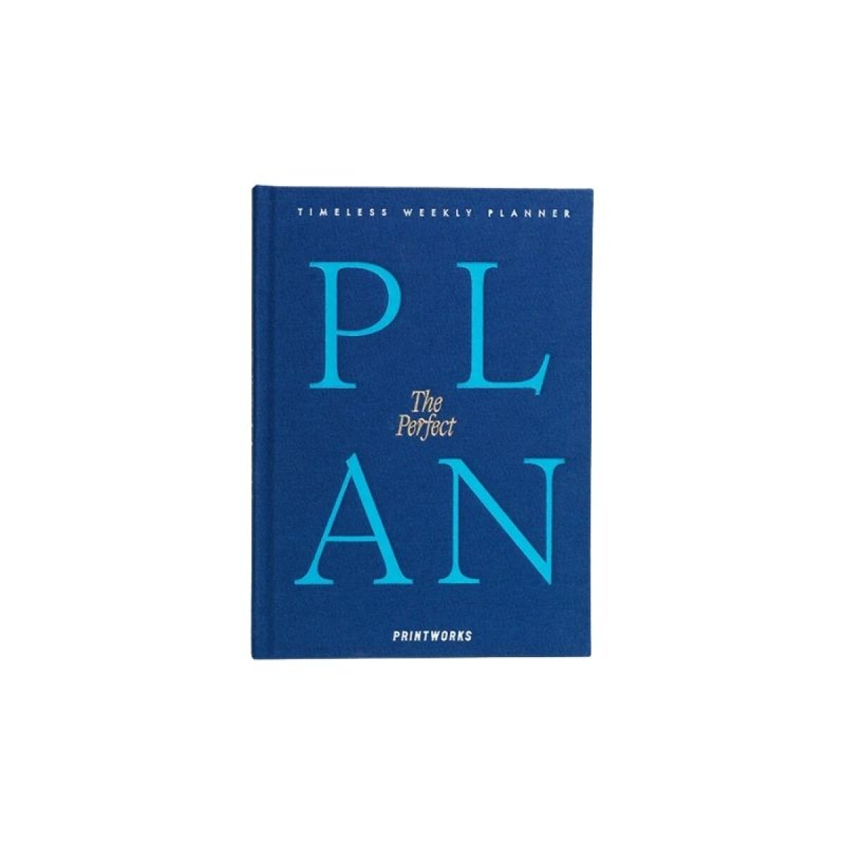 PRINTWORKS PLANNER SEMANAL THE PERFECT PLAN AZUL 