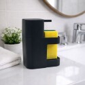 DISPENSADOR DE JABON CON PORTA ESPONJA DISPENSADOR DE JABON CON PORTA ESPONJA