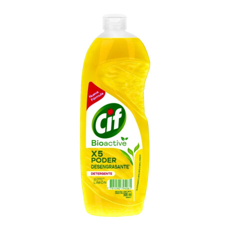 DETERGENTE CIF P/VAJILLA ULTRA ACTIVE GEL LIMON VERDE 500 ML DETERGENTE CIF P/VAJILLA ULTRA ACTIVE GEL LIMON VERDE 500 ML