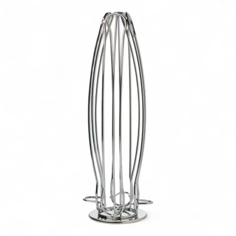 Soporte Giratorio Para 40 Capsulas Compatible Nespresso Silver