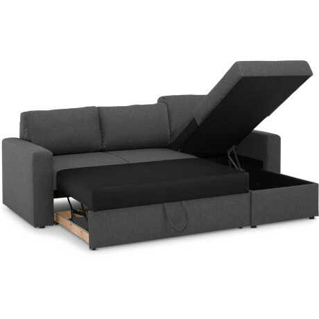 Sofa Cama Marslev Chaise Longue Gris Oscuro
