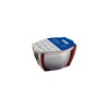 Recipiente redondo Freezinox de acero inoxidable con tapa plástica de 0,3 l y 9 cm Tramontina 61222/090 Recipiente redondo Freezinox de acero inoxidable con tapa plástica de 0,3 l y 9 cm Tramontina 61222/090