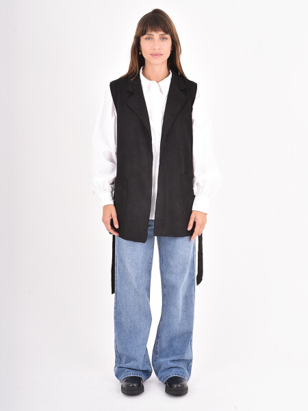 CHALECO JACKIE NEGRO