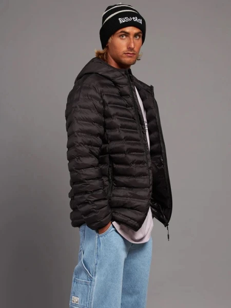 CAMPERA RUSTY DEBRIL NEGRO