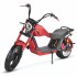 Moto Electrica Gogreen Bobber 2000W 20Ah Aluminio 55 Km/h Color Rojo