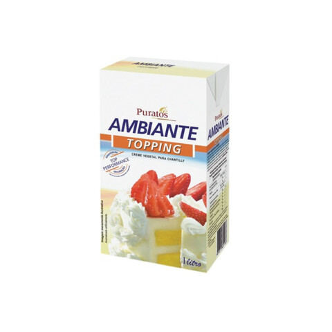 AMBIANTE VEGANO TOPPING CREMA VEGETAL 1L AMBIANTE VEGANO TOPPING CREMA VEGETAL 1L