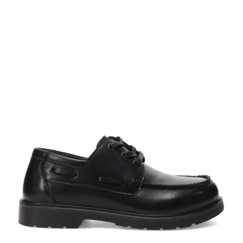 Zapatos Infantiles Branch Leñador Ginum Acordonado Negro