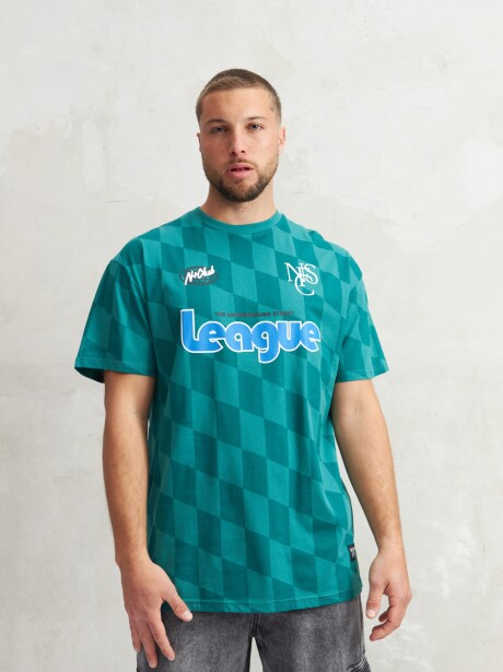 REMERA LEAGUE VERDE