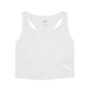 Run Ultraspun Crop Top W White