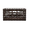 CESTA RECT MARRON GDE Unica