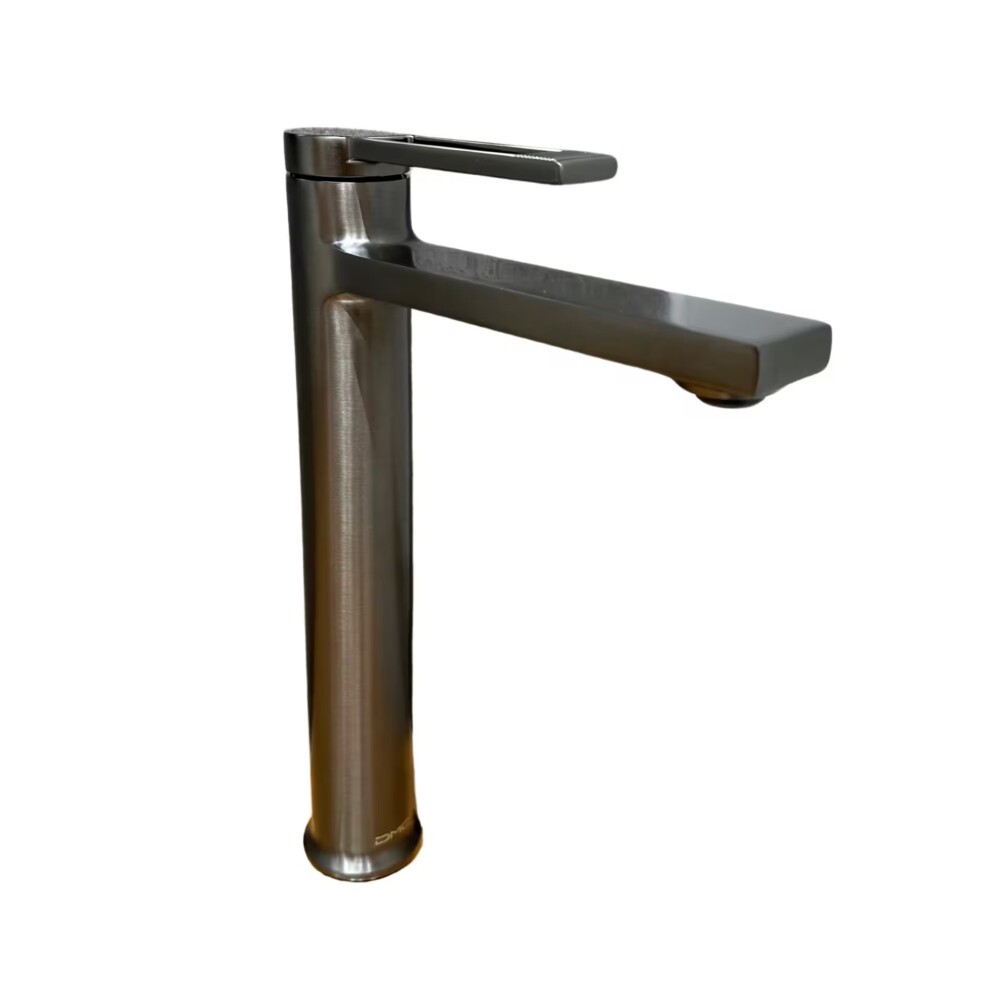 Grifería de lavatorio Monocomando de mesada Alto Elar Grafito Grifería De Lavatorio Monocomando De Mesada Alto Elar Grafito
