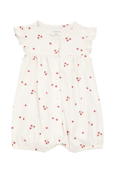 Monito bombachudo de algodón, diseño tomates Monito bombachudo de algodón, diseño tomates