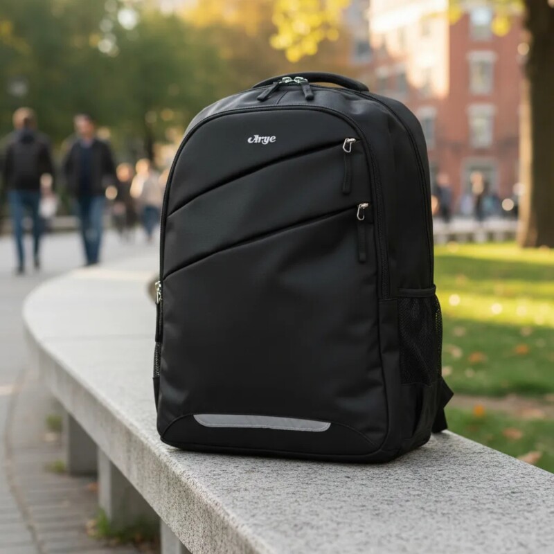 Mochila Urbana Arye San Antonio Varias Reparticiones 35 lts Negro