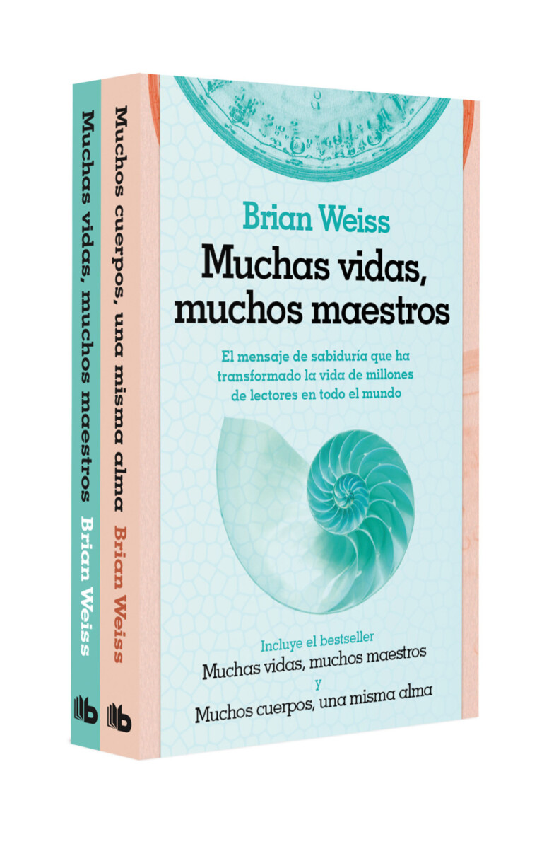 PACK BRIAN WEISS (CONTIENE: MUCHAS VIDAS MUCHOS MAESTROS MUCHO S CUERPOS UNA MISMA ALMA) 