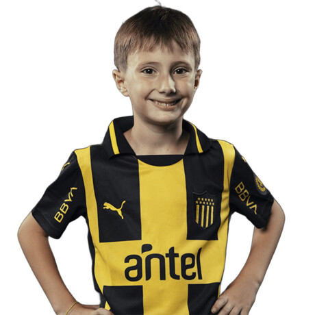 Camiseta Puma Peñarol Niño Home Jersey Amarollo-Negro 24 S/C