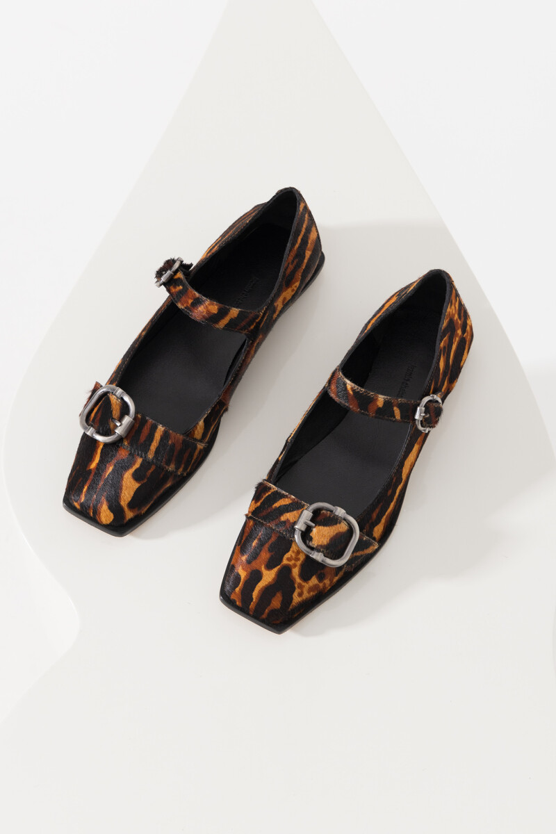 MARY JANE STONE Leopardo