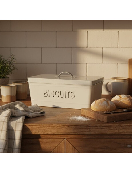 GALLETERO DE METAL 33.5x12x13CM NATURAL GALLETERO DE METAL 33.5x12x13CM NATURAL