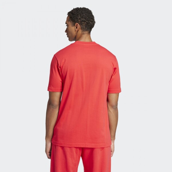 Remera Adidas Essentials Logo Rojo