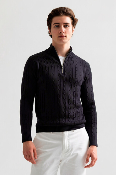 SWEATER BIGAS OUTLET Negro