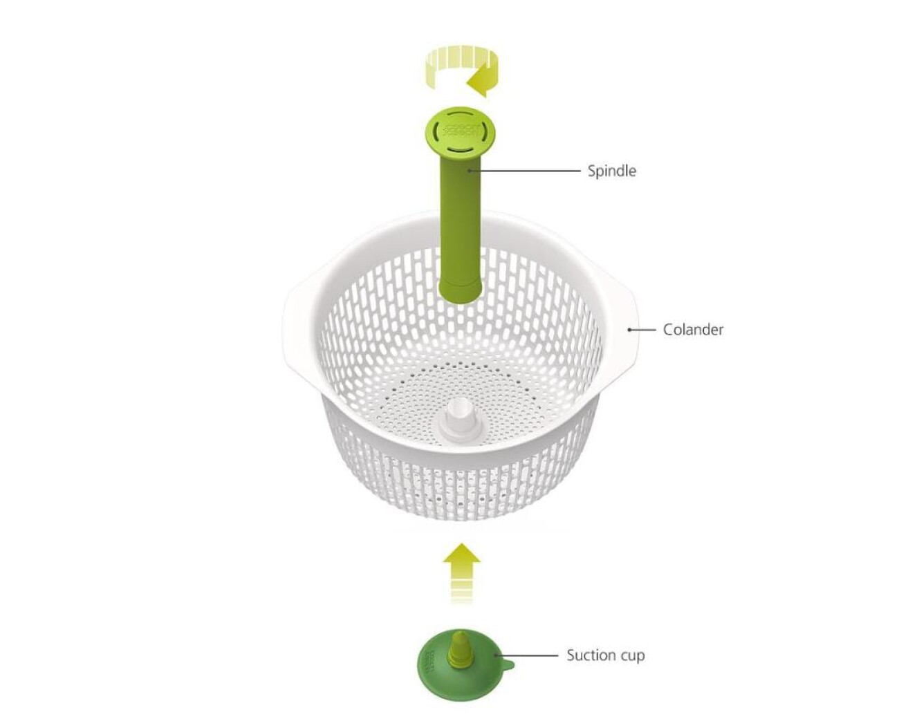 Escurridor y colador de ensaladas Joseph Joseph Spindola Escurridor y colador de ensaladas Joseph Joseph Spindola