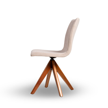 Silla Giratoria Wendy 123 - Tela Microfibra 228 (Beige)
