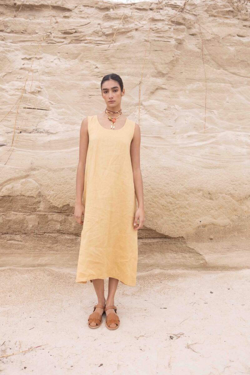 VESTIDO ALLEGRA SS24 Maiz