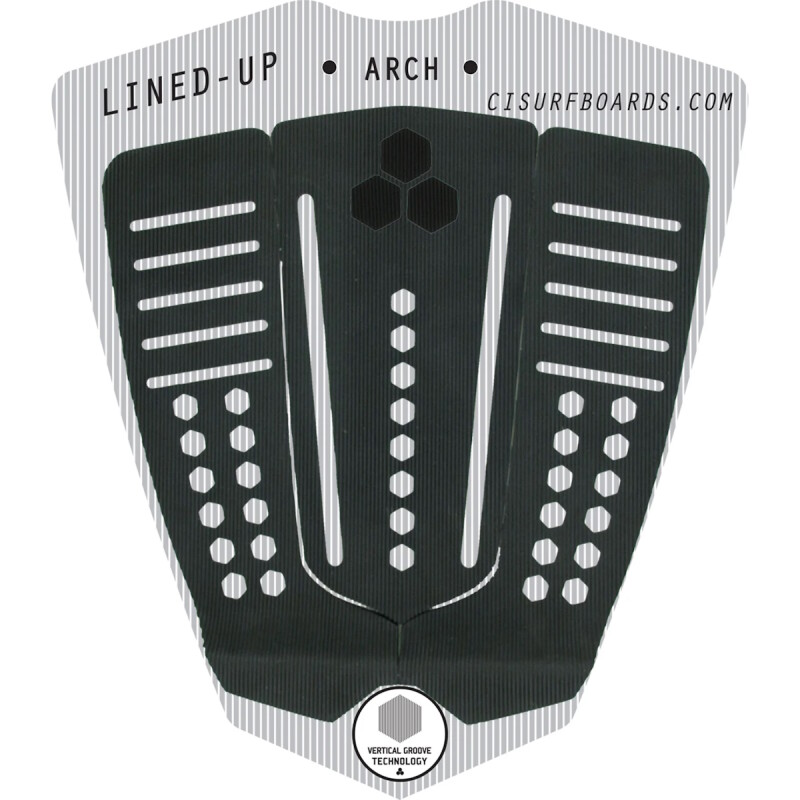 Pad - Channel Islands - Lined-Up Arch - 3 piezas - Vertical Groove - 2.5mm Pad - Channel Islands - Lined-Up Arch - 3 piezas - Vertical Groove - 2.5mm