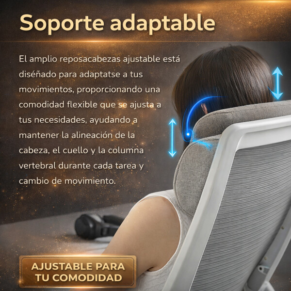 Silla Oficina Cougar Gamer Stryder Ergonómica 120kg BLANCO