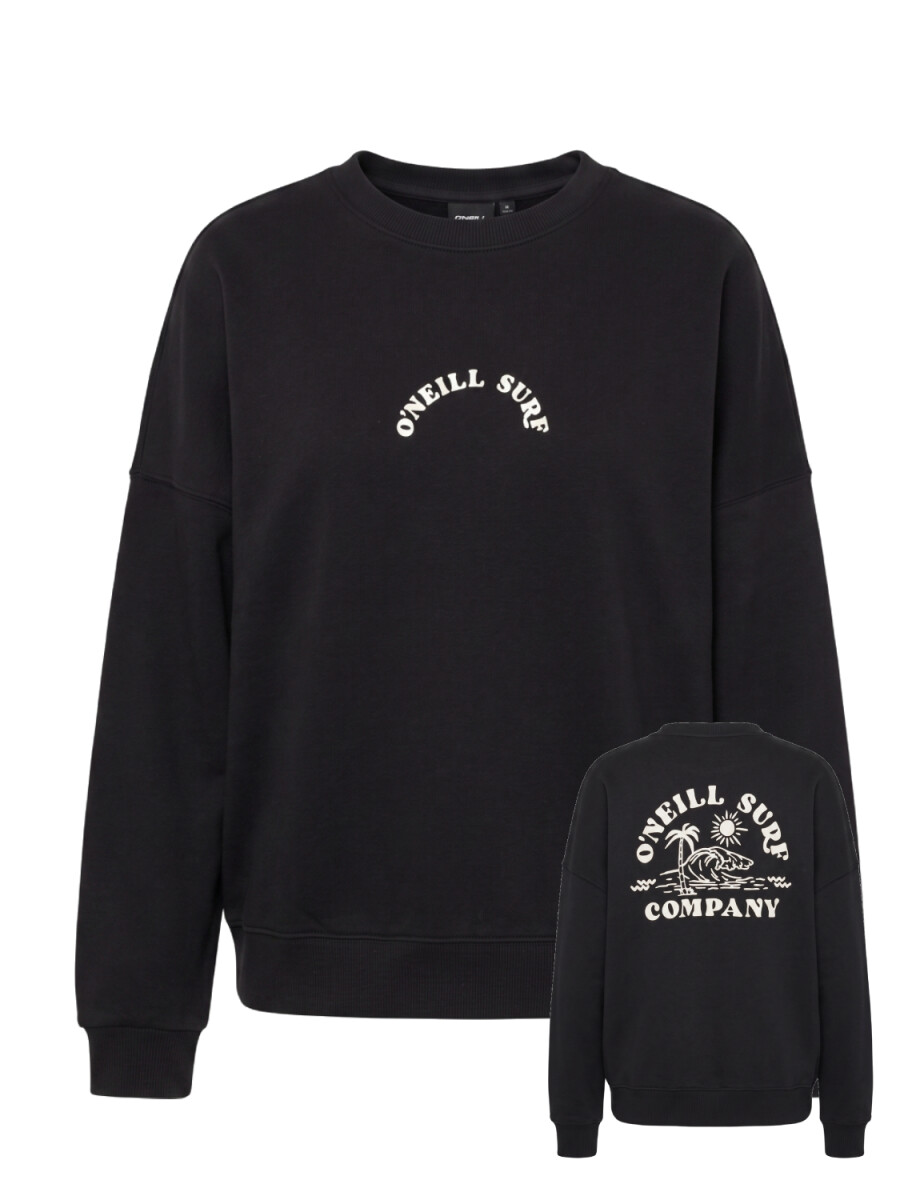 Buzo O'Neill Woman California Retro Crew - Negro 