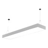 Plafón LED Barra Colgante Lumax 60W Camila 120 cm Luz Cálida 3000K Blanco