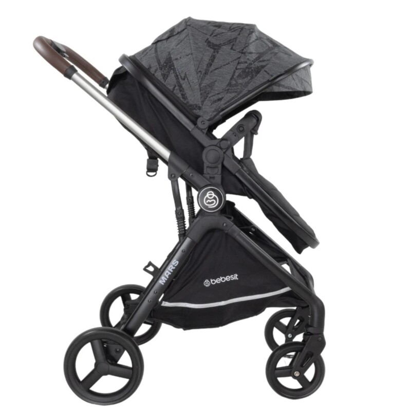 Bebesit Travel System Mars LX Baby Silla I-size + Base Negro Bebesit Travel System Mars LX Baby Silla I-size + Base Negro