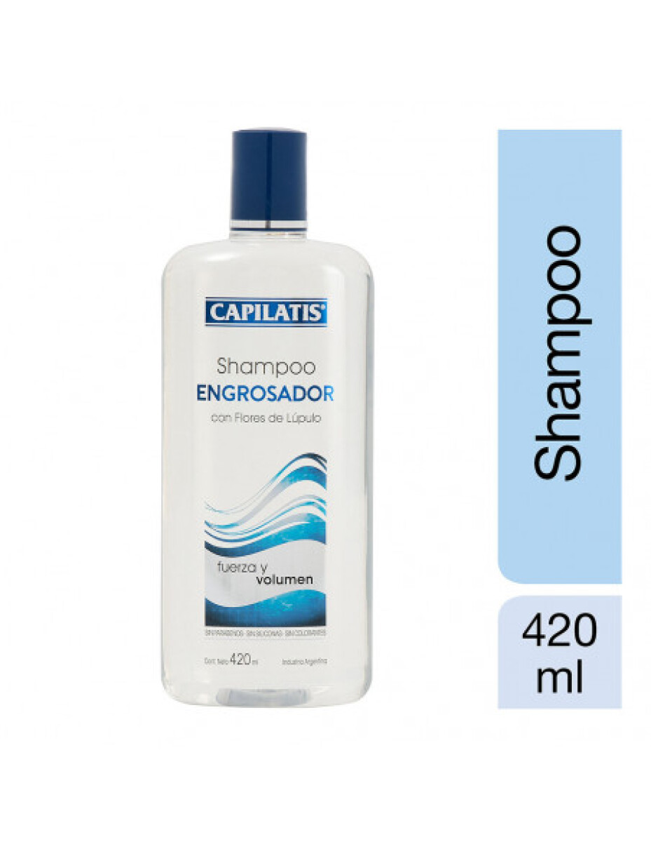 Shampoo Engrosador con Lúpulo 410 ml – Volumen y Fortalecimiento
