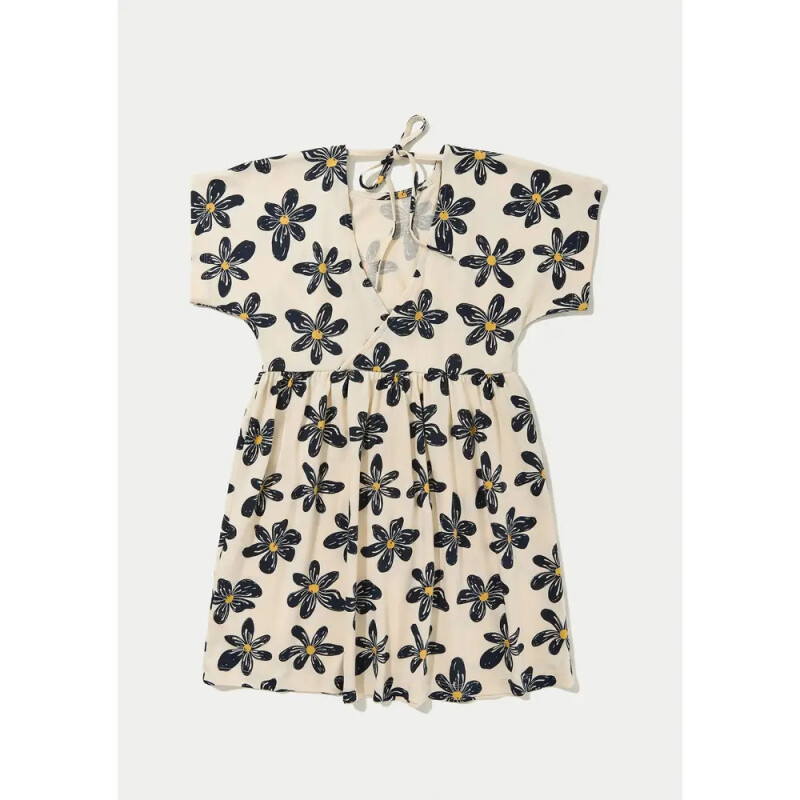 VESTIDO CURTO FEM BEGE