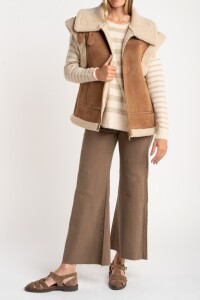 Chaleco Gamulan Camel