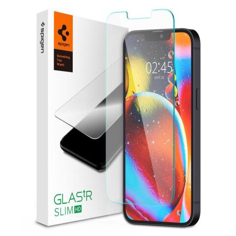 Spigen lámina de vidrio templado para iPhone 13/14 y 13 Pro Spigen lámina de vidrio templado para iPhone 13/14 y 13 Pro