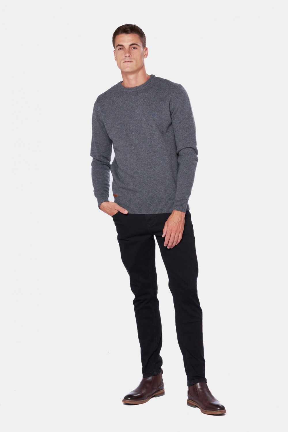 PANTALÓN DE JEAN SKINNY Negro
