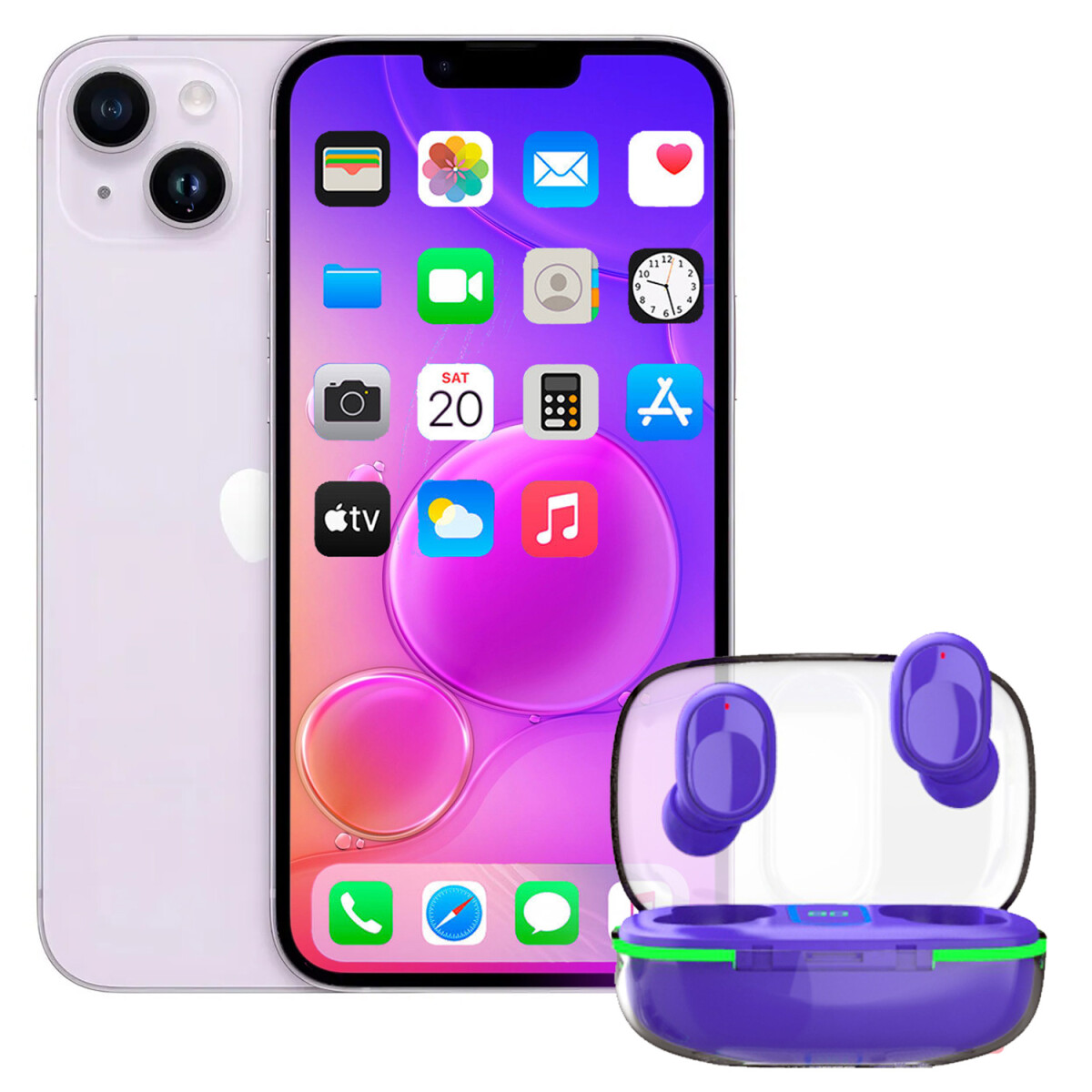 Apple Iphone 14 Plus 128 Gb 5g + Regalo - VIOLETA 