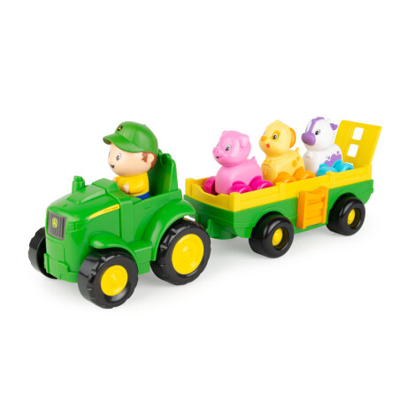 Tractor con vagones y sonido animales Tractor con vagones y sonido animales
