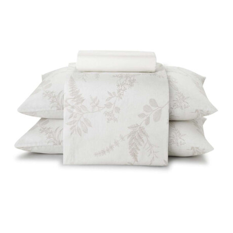 Juego Sábanas 2 Plazas Dohler 150 Hilos 100% Algodón Mel